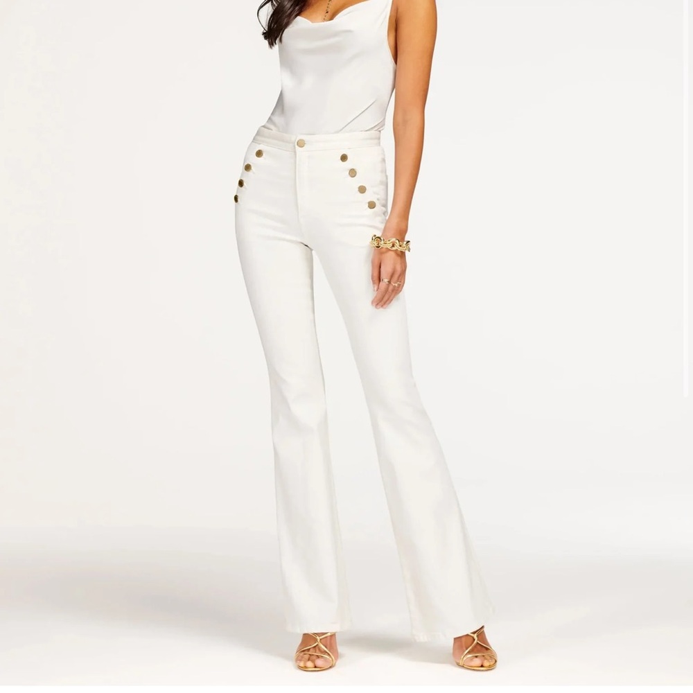 Ramy Brook Helena High-Rise Flare Jean - Picture 2 of 9